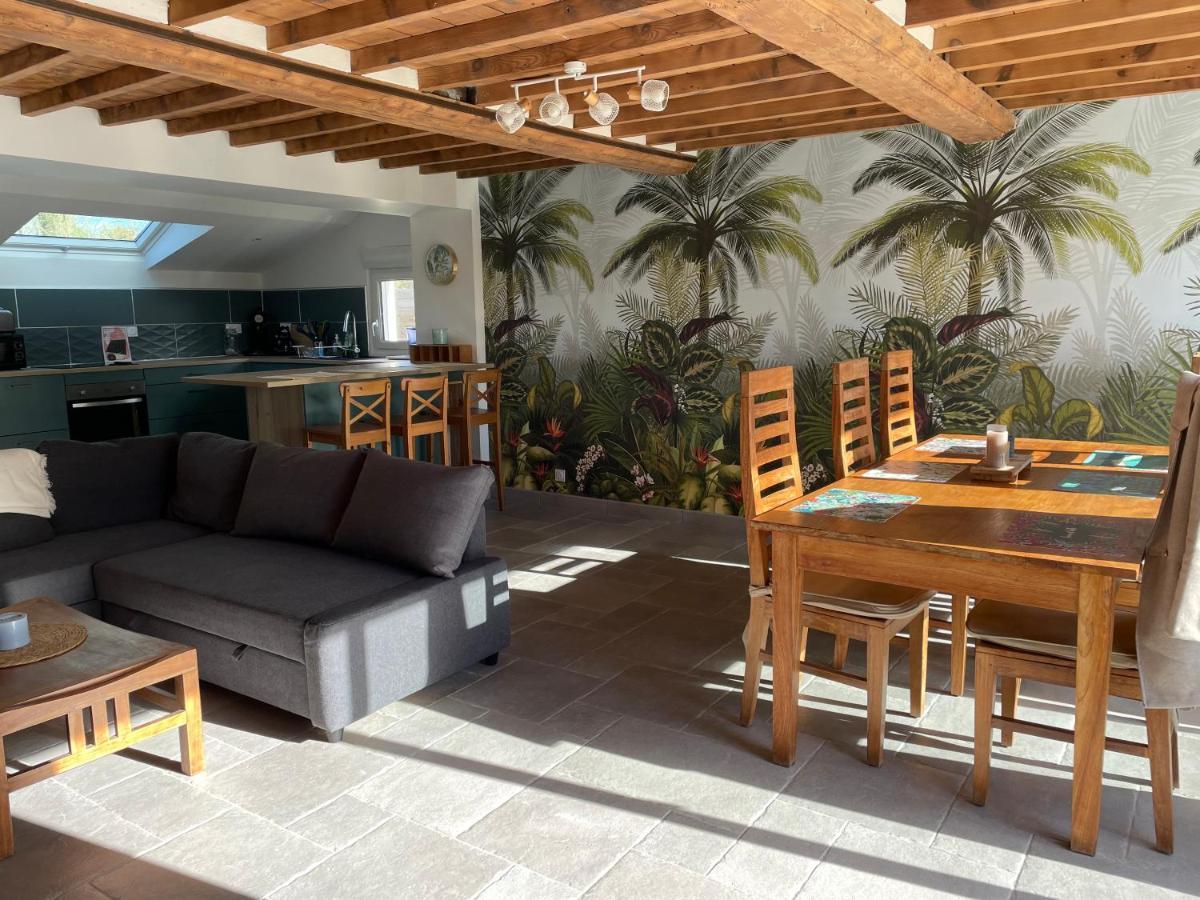 Charmante Maison A Deux Pas De La Mer Gouville-sur-Mer Екстериор снимка